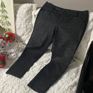 Torrid Metallic Ponte Crop Skinny size 14R